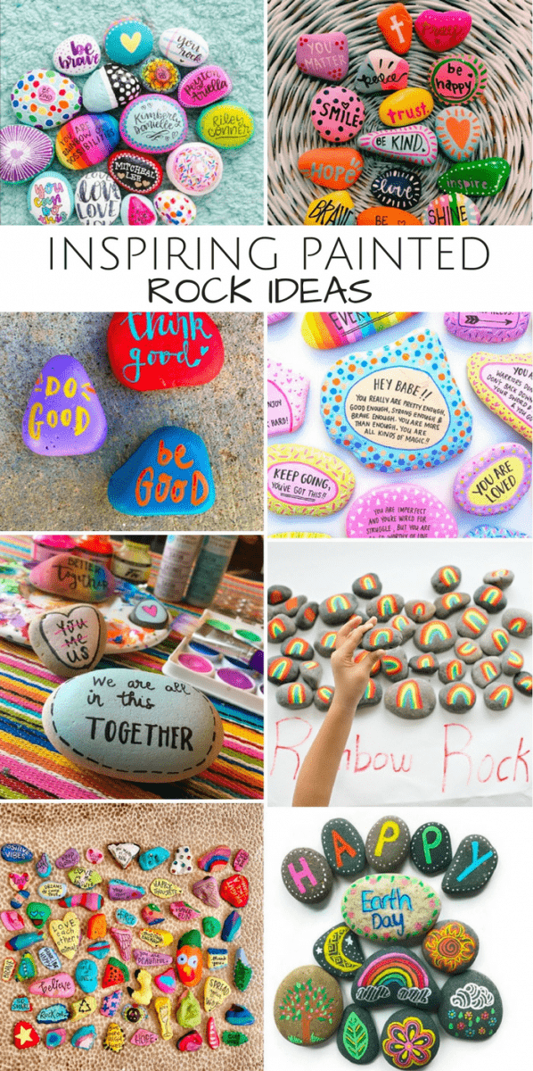 10 INSPIRING PAINTED ROCKS FOR SPREADING KINDNESS